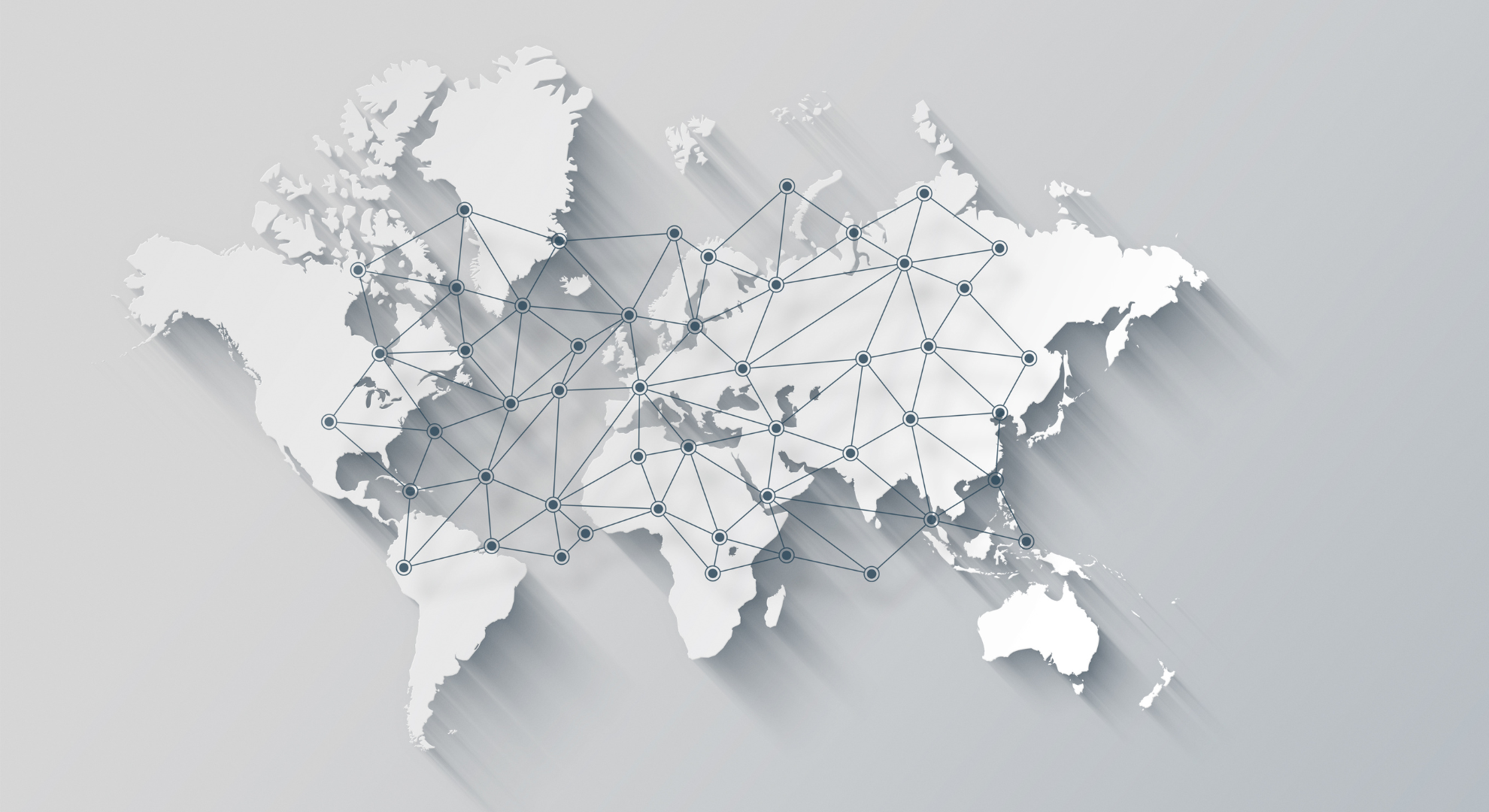 Global compliance strategy map showing family office cross-border structure and tax planning concept