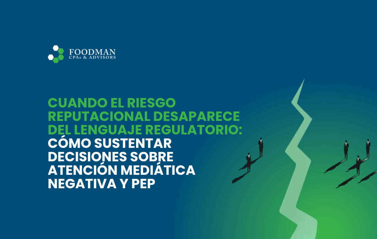 PEP información negativa sin riesgo reputacional