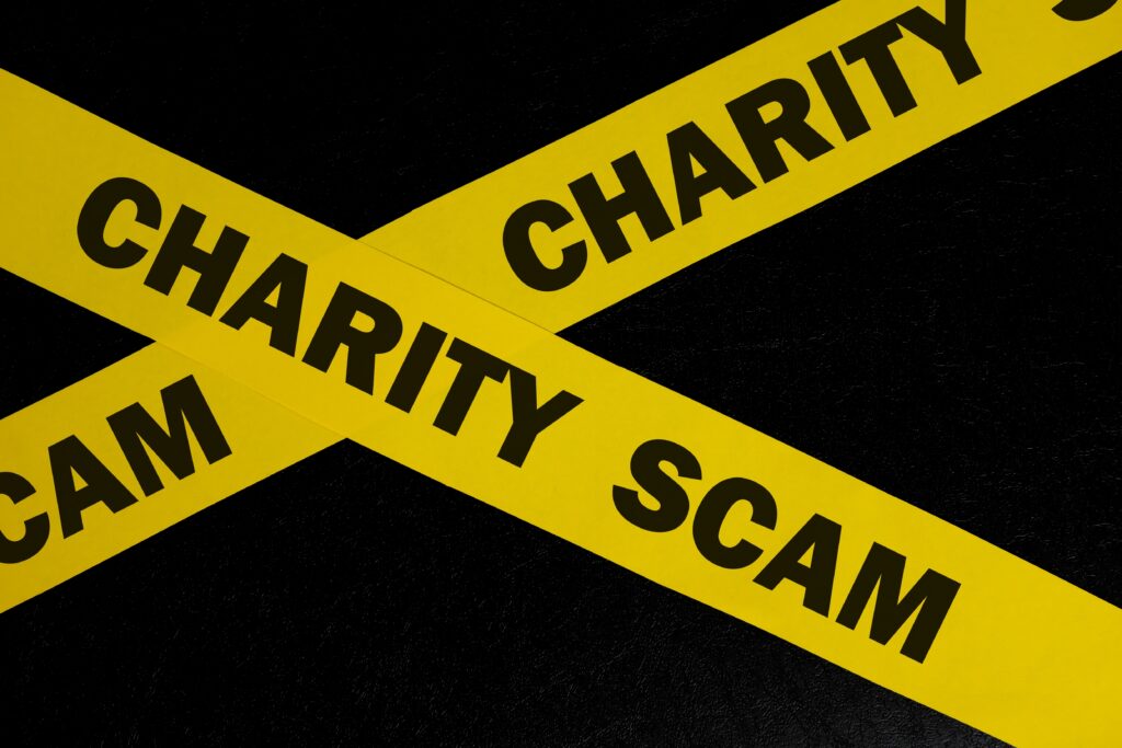 fake charities scam estafa organizaciones beneficas