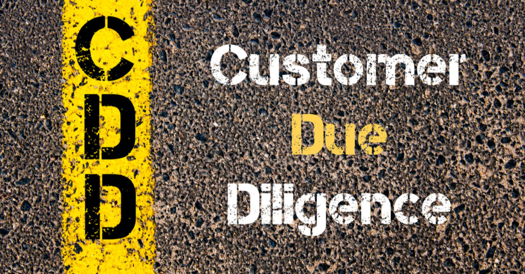 customer due dilligence CDD