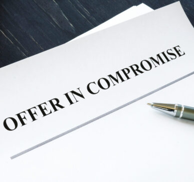 Offer in compromise Ofrecimiento de Transacción